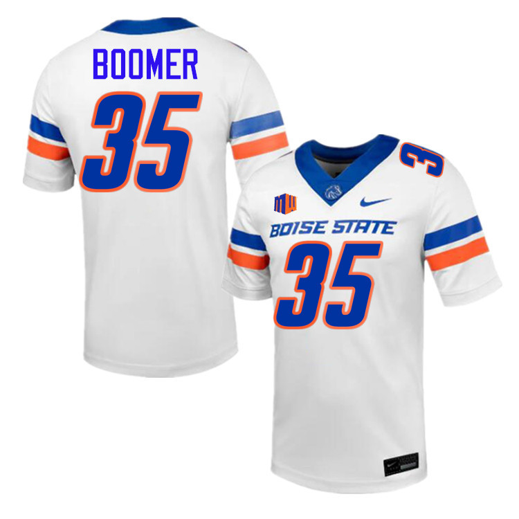 Colton Boomer Jersey, Boise State Broncos College Football Jersey College Uniforms-White  Colton Boomer Jersey, Boise State Broncos College Football Jersey College Uniforms-White